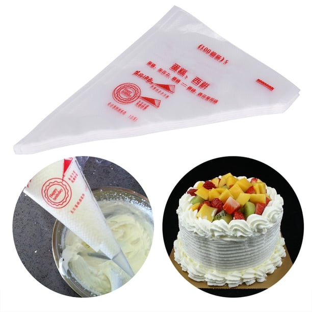 Bolsas De Plástico Para Glaseado De Alimentaria, Decoración De Pasteles Duradera, Galletas De Hojaldre Para Magdalenas, Fondant Y Pasteles