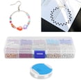 thumbnail image 4 of Abalorios Artesanales, Abalorios De Letras De Alambre Elástico, Abalorios Artesanales, Para Hacer Joyas Para Mujeres YLSHRF Otros, 4 of 8