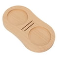 thumbnail image 3 of Coffee Powder Press Mat Clear Texture Wood Coffee Tamper Mat Prevent Scratching Beech Universal Non Slip For Storage ANGGREK Otros, 3 of 8