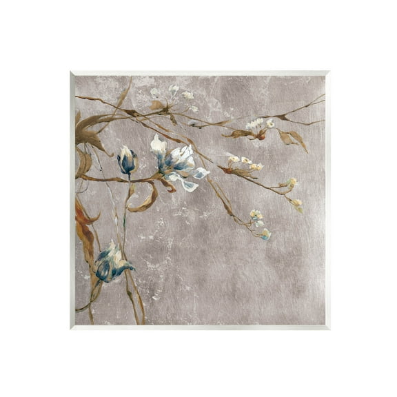 Stupell Industries Traditional Tree Flower Buds Graphic Art Unframed Art Print Wall Art, Design by Liz Jardine