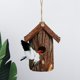 thumbnail image 3 of Pajarera de Madera Bird Cottage para Pájaros Al Aire Libre , 26x14x22.5cm DYNWAVEMX casas de aves, 3 of 8