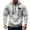 Gray, variant on TMOYZQ Hoodies for Men Fall Winter Long Sleeve Quarter Zip Drawstring Hooded Sweatshirt Fashion Graphic Big and Tall Pullover Sweater with Mulit Pockets