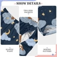 thumbnail image 4 of Dog Cloud Pattern Pajama Pants Soft Lightweight Lounge Pants Bottoms Sleep Pants Warm Comfy, 4 of 9