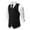 Black, variant on Bcfgryg Mens Vintage Casual Fashion V Neck Suit Vest Mens Waterproof Jacket Black L
