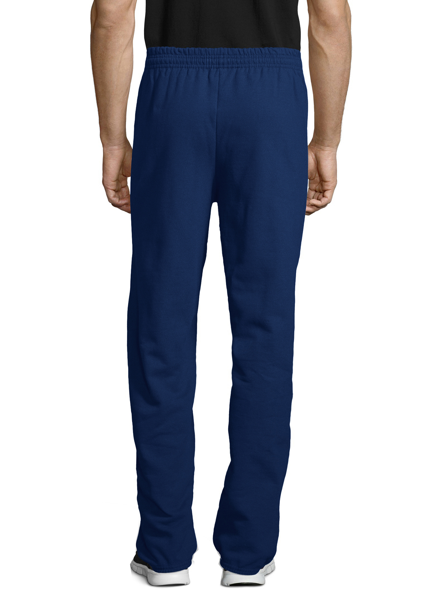 Hanes Men/'s EcoSmart Elastic Bottom 32 Inch Inseam Sweatpants Gray Size M -J2