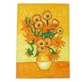 thumbnail image 1 of Impresión en lienzo Sincero textura 3D girasol 90x60cm, 1 of 9