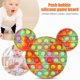 thumbnail image 3 of Ratón de dibujos animados Push Bubble Sensory Toys Anti-stress Squeeze Toy Puzzle (A) Ehuebsd Para estrenar, 3 of 9