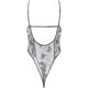 thumbnail image 2 of 2023 - Lencería sexy de encaje con bordado de flores y mariposas para mujer Gris 2XL Gris 2XL Xishao ropa, 2 of 2