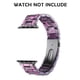 thumbnail image 2 of Compatible con Apple Watch Strap 38-40 mm / 42-44 mm Series 5/4/3/2/1, accesorio de correa de reloj de reemplazo de correa de resina delgada Xemadio 2033262-9, 2 of 9