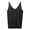 02# Black, variant on Women's Tank Top with Knitted Sequins Sleeveless V Neck Shirt Casual Sequins Strappy Elegant Blouses Yellow One Size
