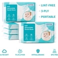 thumbnail image 2 of Plus Lotion Facial Tissues Soothing Nose Papers 3 Ply Ultra Soft Travel Size On-The-Go Pocket Refill Pack for Sensitive Skin (40 Count-Pack of 10), 2 of 4