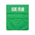 thumbnail image 2 of Chairback Storage Pocket Chart, 3-Compartment Seat Back Organizer with Name Tag Slot, Durable Oxford Fabric Holder(Green), 2 of 8