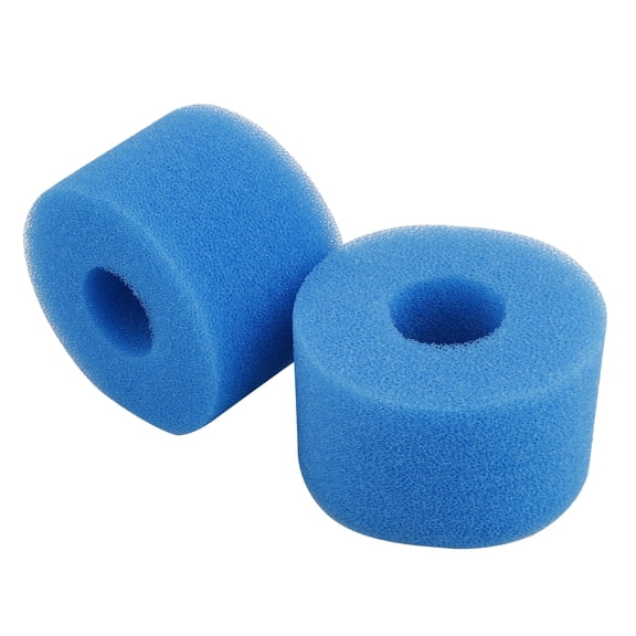 2 Pcs pour Intex Pure Spa Cartouche de Filtre en Mousse Réutilisable et Lavable pour Spa, Éponge de Filtre pour Piscine, Équipement de Nettoyage