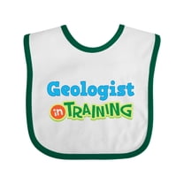 Inktastic Geologist in Training Boys or Girls Baby Bib