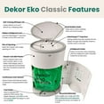 thumbnail image 4 of Dekor Eko Seau à Couches Classique - Blanc, 4 of 5