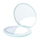 thumbnail image 3 of Espejo de viaje iluminado Espejo de bolsillo redondo para el bolsillo del bolso Día de San Valentín Verde Yuyangstore  Estuche para brochas de maquillaje, 3 of 8
