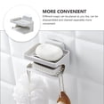 thumbnail image 3 of unbranded Estante Para Jabón Sin Perforaciones Con Doble Capa Para Y Ducha, 3 of 8