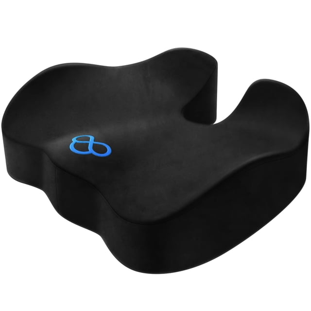 Cojín de asiento BlissTrends de espuma viscoelástica gruesa para silla de oficina