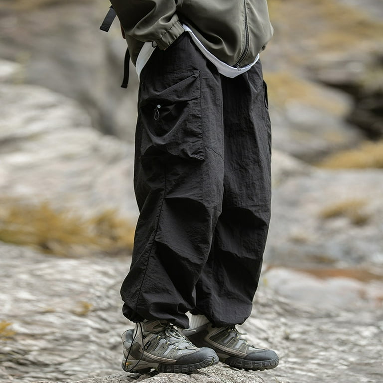 PLEATED CARGO TROUSERS【ブラックベリー】　Sサイズ PLEATED CARGO TROUSERS | 大人が着られる上品なオーバーサイズ | mù_