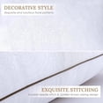 thumbnail image 4 of King Size Pillows Set of 4 Luxury Hotel Bed Pillows Set with Down Alternative Filling for Side and Back Sleepers, 4 of 6