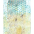 thumbnail image 3 of McCavitt, Naomi 20x24 Black Modern Framed Museum Art Print Titled - Dots on Blue II, 3 of 5