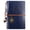 Blue, variant on Marte Vanci A6 Green Vintage Travel Diary, Refillable Journal Leather Pocket Notebook, 160 Pages for Writing, Gift