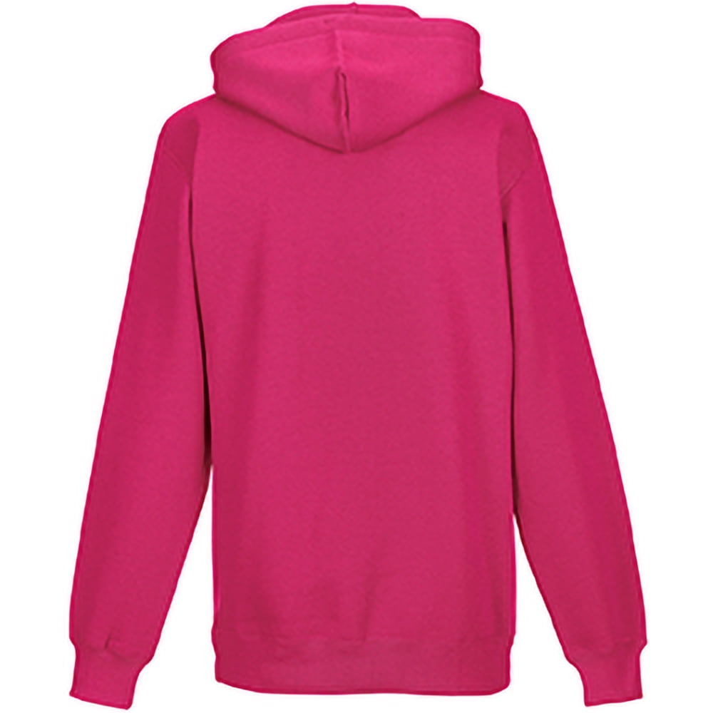 Russell Colour Men's Hooded Sweatshirt – Classic College Style Hoodie With Kangaroo Pocket (Large, White)