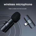 thumbnail image 3 of Microphone Cravate Sans Fil Mini pour Téléphone Rouge Coloré Microphone Portable Réduction de Bruit Intelligente Sans Délai Compatible avec Iphone Android, 3 of 9