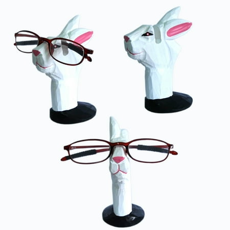 

Njspdjh Yard Statues Outdoor And Garden Cute Creative Animal Glasses Frame Home Office Decoration Desktop Glasses Frame