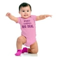 thumbnail image 4 of My Uncle Is Kind Of A Big Deal Funny Romper Boys or Girls Infant Baby Brisco Brands 12M, 4 of 7