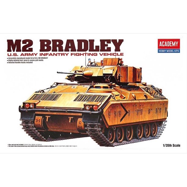 Academy 13237 M2 Bradley Infantry Fighting Vehicle 1/35 Scale Plastic