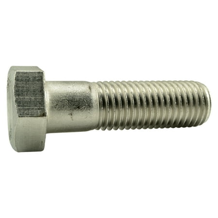 

1 -8 x 3-1/2 18-8 Stainless Steel Coarse Thread Hex Cap Screws (5 pcs.)