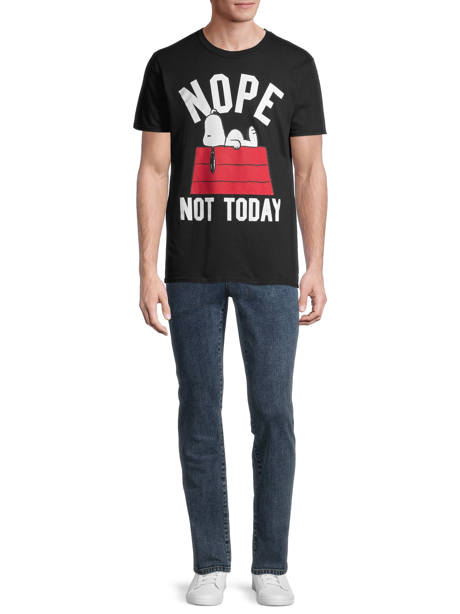 snoopy shirt nope not today
