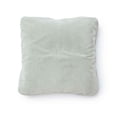 thumbnail image 6 of Tipsy Mint Green Upcycled Chenille 24" x 24" Square Floppy Pillow, 6 of 7