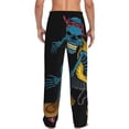 thumbnail image 6 of Mens Pajama Pants, Skull Skater Style Soft Sleep & Lounge Pants for Men, Cuteness Casual PJ Bottoms Pants with Pockets, 6 of 7