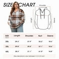 thumbnail image 6 of PINKSIR Womens Plus Size Hoodies Trendy Fall Fashion V Neck Oversized Sweatshirt Tops Clothes,Size 2X-4X, 6 of 7