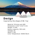 thumbnail image 3 of KCSD Nursery Night Light Lamp LED Portable Tap with Timer Hatch Snow Mountain Decor Rechargeable Bed Night Light Lamp Bedside Induction Light (Grey), 3 of 7