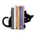 thumbnail image 1 of Sujetalibros Balvi Gato Oculto Negro de Metal, 1 of 6