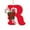 R, variant on Kbndieu Initial Ornaments Christmas Tree Ornaments Decorations, Christmas Letter Ornaments for Christmas Tree, Christmas Hanging Decor Gifts for Women Men Friends Family Party Indoor Q