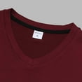 thumbnail image 3 of Men's Spring/Summer Solid Color V-Neck Chest Pocket T-Shirt Comfortable, Stylish, for Various Occasions, Available Sizes, 3 of 8