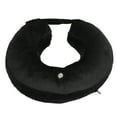 thumbnail image 3 of Collier de Récupération pour Animal, Collier Elizabeth pour Chien en Peluche Courte Confortable et Léger, Lavable, Gonflable, Pliable pour Chien après Chirurgie, Pois Roses et Gris, Pois Noirs et Blancs, 3 of 7
