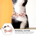 thumbnail image 5 of 2 unids Cat Triangle Bufanda Collar Gatito Bow Pie ​​Colllar Disfraz Accesorios Accesorios, 5 of 5