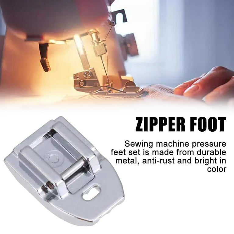 Presser Foot Sewing Machines Singer Zippers