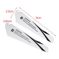 thumbnail image 4 of yeacher 4-Pack Replacement Blades for Mini RC Helicopter, Durable ABS Spare Propellers, Compatible with Remote Control Aircraft Models, Assorted Colors (Red/Blue/Black/Yellow), 4 of 5