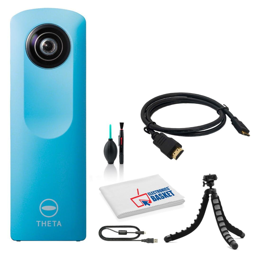 Ricoh Theta m15 Spherical VR Digital Camera (Blue) (Intl Model