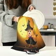 thumbnail image 6 of Dreamtimes Cute Witch Kitchen Dish Towels 1 PieceAbsorbent Soft Dishcloths Towels Reusable Hand Towels Quick Drying Cleaning Cloth, Tea Towels,18" x 28", 6 of 7