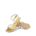 thumbnail image 5 of Women's Square Toe Stiletto Heels with PU-Covered Latex Insole, 5 of 7
