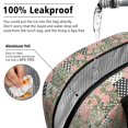 thumbnail image 5 of Womens Pioneer Flower Floral Print Pattern Lunch Box for Work,Insulated Lunch Bag for Women,Loncheras Para Mujer,Leakproof Adult Lunch Bag for Work,Beach,Travel,Picnic,Camping, 5 of 6