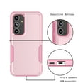 thumbnail image 4 of For Galaxy S24 FE 5G Case ,Sturdy Phone Case for Samsung Galaxy S24 FE 5G 6.7 inch ,Tiflook Shockproof Protection Heavy Duty Armor Hard Plastic & Rubber Rugged Bumper 2-in-1 Case Cover ( Pink ), 4 of 6