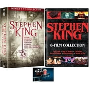 Stephen King's 13 Movie & TV Mini Series Collection 12 DVD Set Includes Glossy Print Movie Set Take Art Card